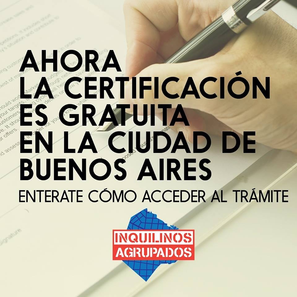 Lee más sobre el artículo Ya son gratuitas las certificaciones de firmas para contratos de alquiler